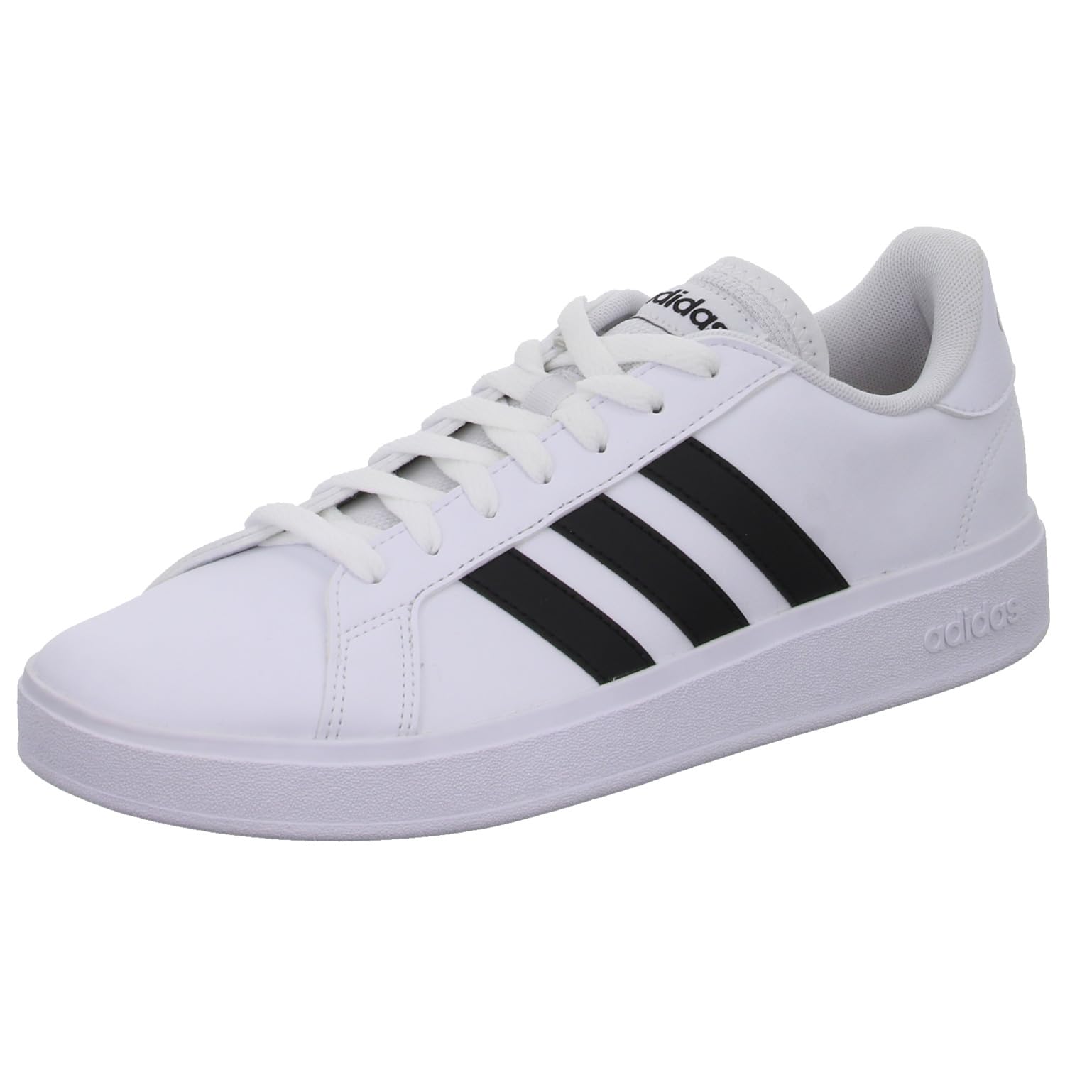 adidas Grand Court Td Lifestyle Court Casual Shoes, Zapatillas Hombre, Cloud White/Core Black/Cloud White, 42 EU