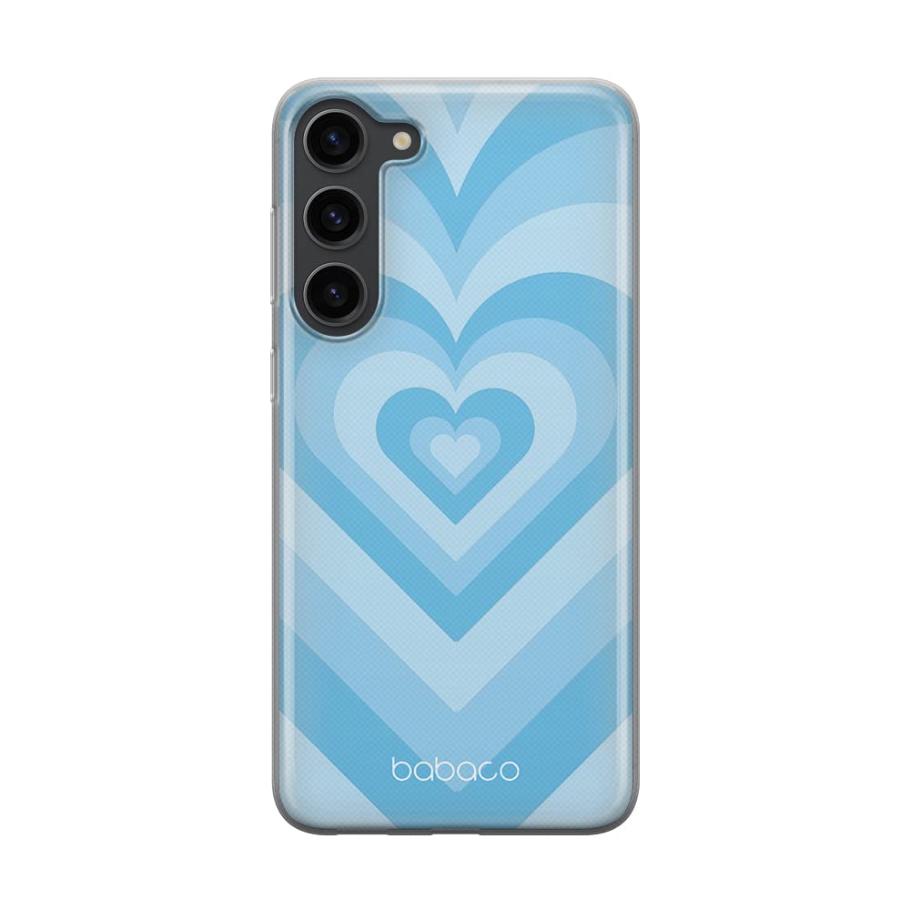 Babaco ERT GROUP mobile phone case for Samsung S23 original and officially Licensed pattern Hearts 007 optimally adapted to the shape of the mobile phone, case made of TPU