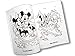 Disney Minnie Mouse Coloring Book and Stickers Gift Set - Bundle Includes Gigantic 192 pg Minnie Mouse Coloring Book, Minnie Mouse Stickers, and 2-Sided Door Hanger, in Specialty Gift Bag