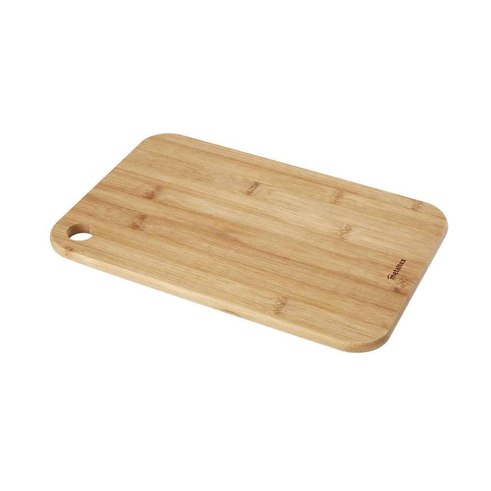 Metaltex 569065010 Planche à Découper-Bambou, Bois 30 x 20 x 1, 0 cm