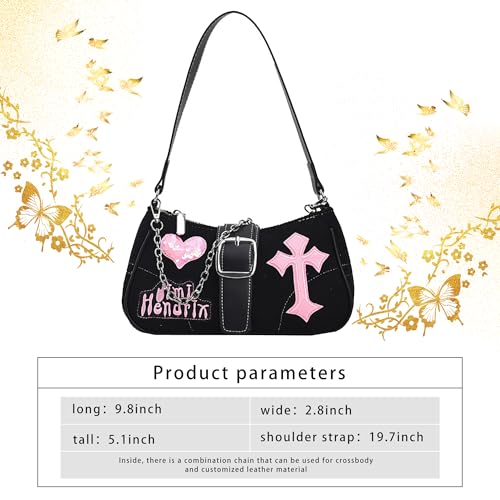 Bolso Y2k Accesorios Vintage Retro Crossbody miniatura 6