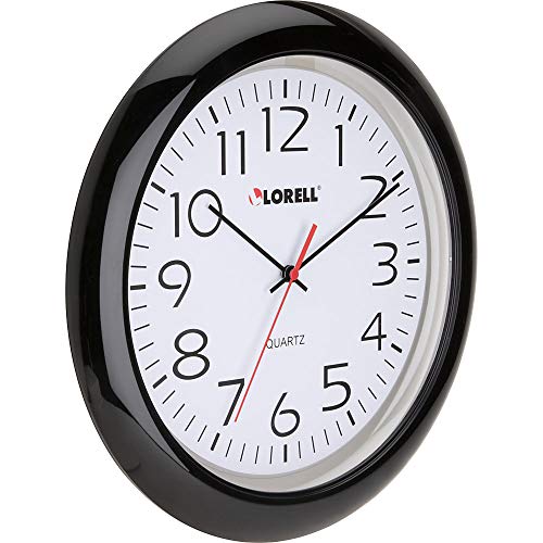 Reloj de Pared Lorell Analógico 13.25 in Negro miniatura 2