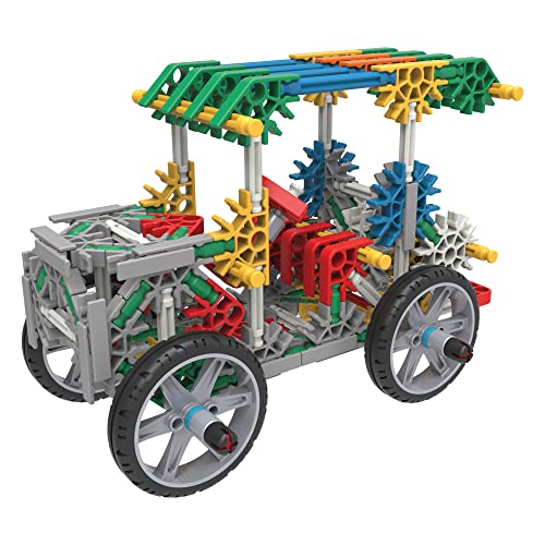 K'NEX 23012 Imagine Power and Play Motorised Building Set, Educational Toys for Kids, 529 Piece Stem Learning Kit, Engineering for Kids, Fun and Colourful Building Construction Toys for Kids Aged 7 +