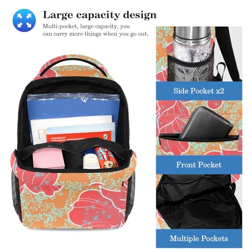 Sac à dos d'école géométrique 2 pièces avec trousse multicolore pour enfant - 3