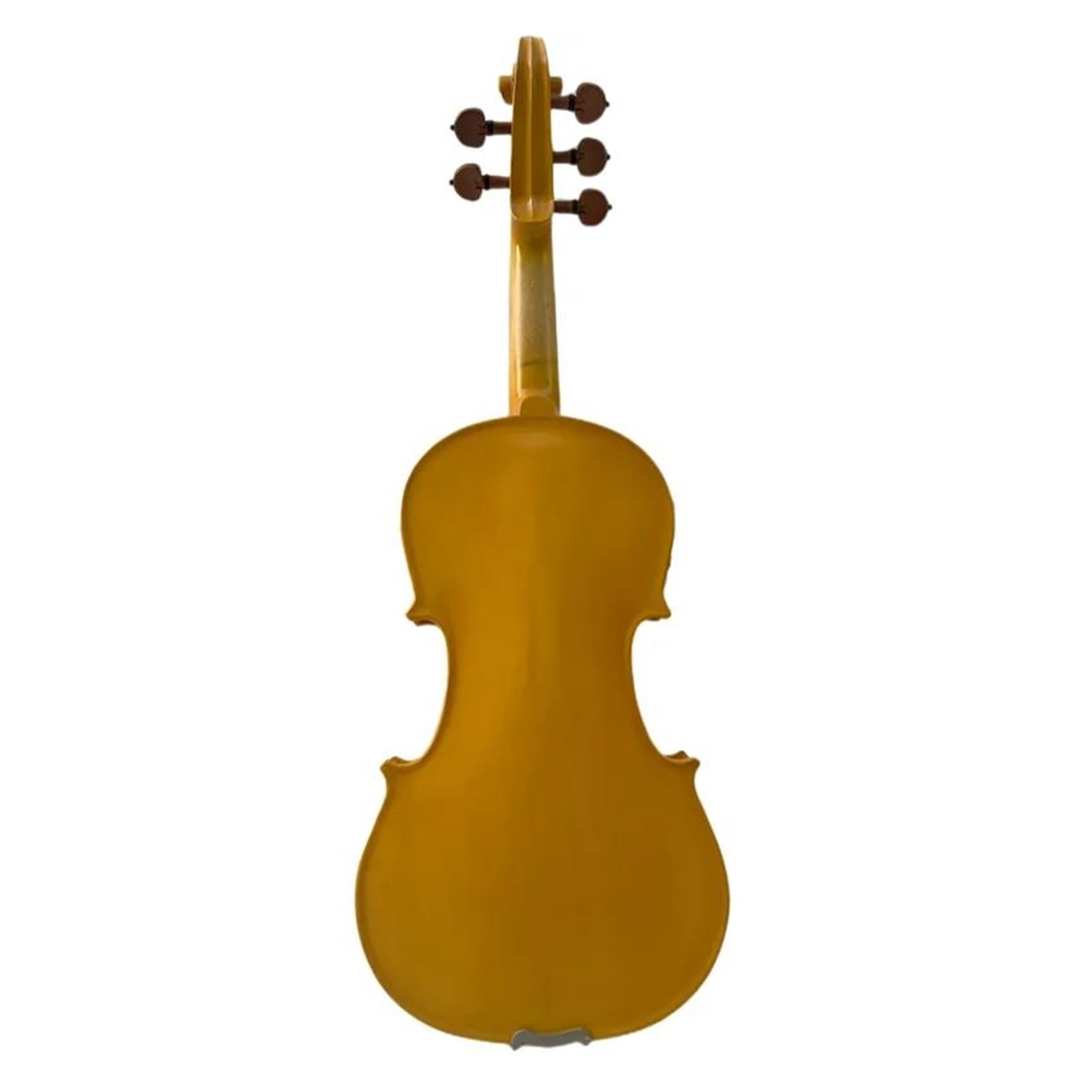 Violino Elettrico 4/4 A 5 Corde In Acero Giallo Fatto A Mano Con Un Suono Splendido E Chiaro E Forte Violino