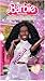 Barbie The Movie President Collectible Doll, ISSA Rae as President Wearing Shimmery White Blouse & Short Set, with Dark Curly Hair & President Sash