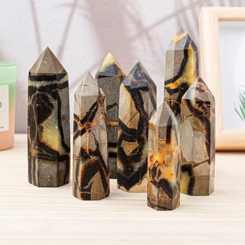 Pierre précieuse naturelle d'exception en prisme hexagonal pour collection - 8