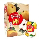 梨の果汁とすり梨が楽しめる一品 ヘテ 梨ジュース238ml(缶)×12本入り