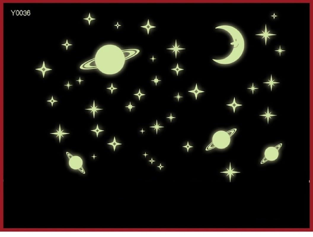 JAAMSO ROYALS Radium Stickers for Bedroom, Radium Sticker, Stars for Ceiling, Ceiling Stars Radium Stickers, Radium Stars and Moons for Bedroom, Ceiling Stickers for Bedroom -Pack of 1 (B0C9T3TZFX) Amazon Price History, Amazon Price Tracker