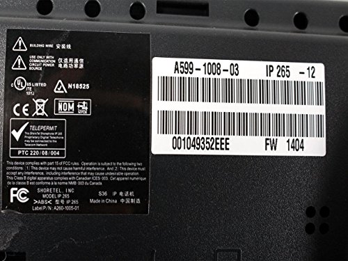 Shoretel 265 Ip Phone Black (Renewed) #TOP5