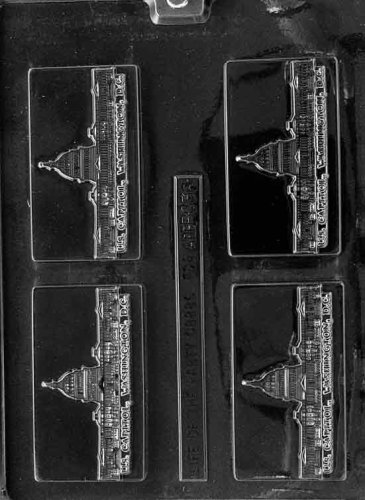 Cybrtrayd Life of the Party BC036 Washington D.C. Business Card Chocolate Candy Mold in Sealed...