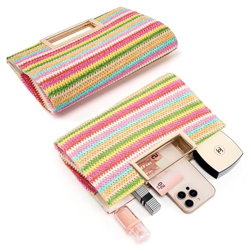 Image of Gurina Evening Clutch Purses for Women Formal Party Clutch Bags Cocktail Prom Fashion PU Leather Shoulder Handbags