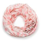 Universell tragbar: Der Modeschal aus feinstem Polyester kann vielfältig getragen werden. Neben der herkömmlichen Trageweise ist das Halstuch auch ein schönes Kopf-Accessoire.