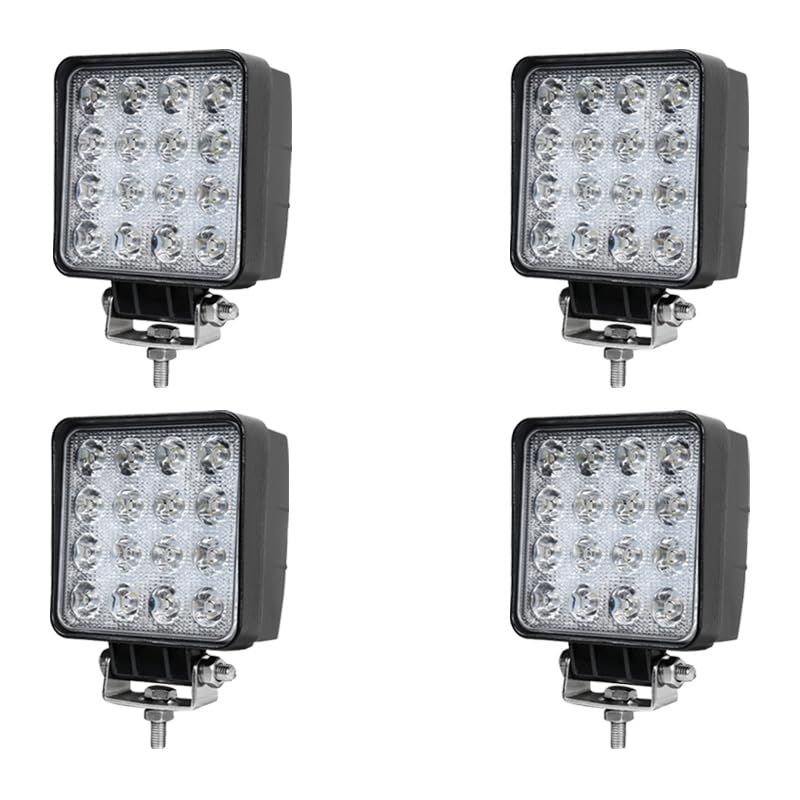 Amazon | 【4台セット】ワークライト led おすすめ led作業灯 24v 12v 