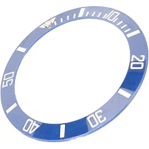 Ceramic Watch Bezel Insert, 40mm Diameter to Prevent Scratches Luminous Watch Bezel Insert Ring for Perfect Fit for Watchmakers