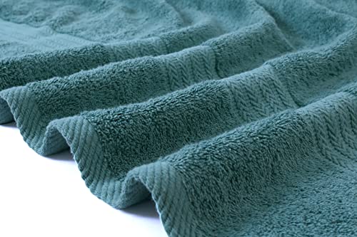 Akti Premium Cotton Bath Sheets Towels For Adults, 35X70 Inches, Pack Of 2, Super Soft, Extra Absorbent, Hotel & Spa Quality Bath Towels Extra Large, 580 Gsm - Teal Towels For Bathroom #TOP2