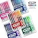 Pilot G2 Premium Gel Roller Pens, Fine Point Gel Pens, Boost Pink Pack, The Colors of Optimism, 8-Pack Pouch, 0.7 mm, Assorted - Ideal for School, Journaling, & Office Writing