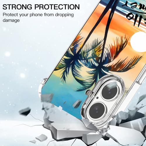 Coque iPhone 16 transparente design coco, protection souple et résistante aux chocs