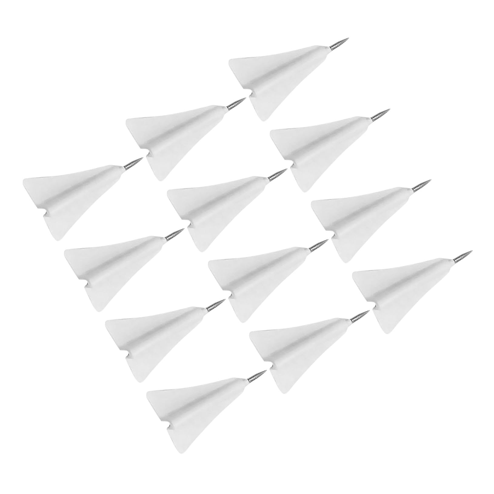 Sewroro 36stücke Kreative Papierflugzeug Pinnwandnadeln Kompakte Daumennadeln Für Karten Und Bastelprojekte Für Büro Geografieunterricht Und Kunstaktivitäten