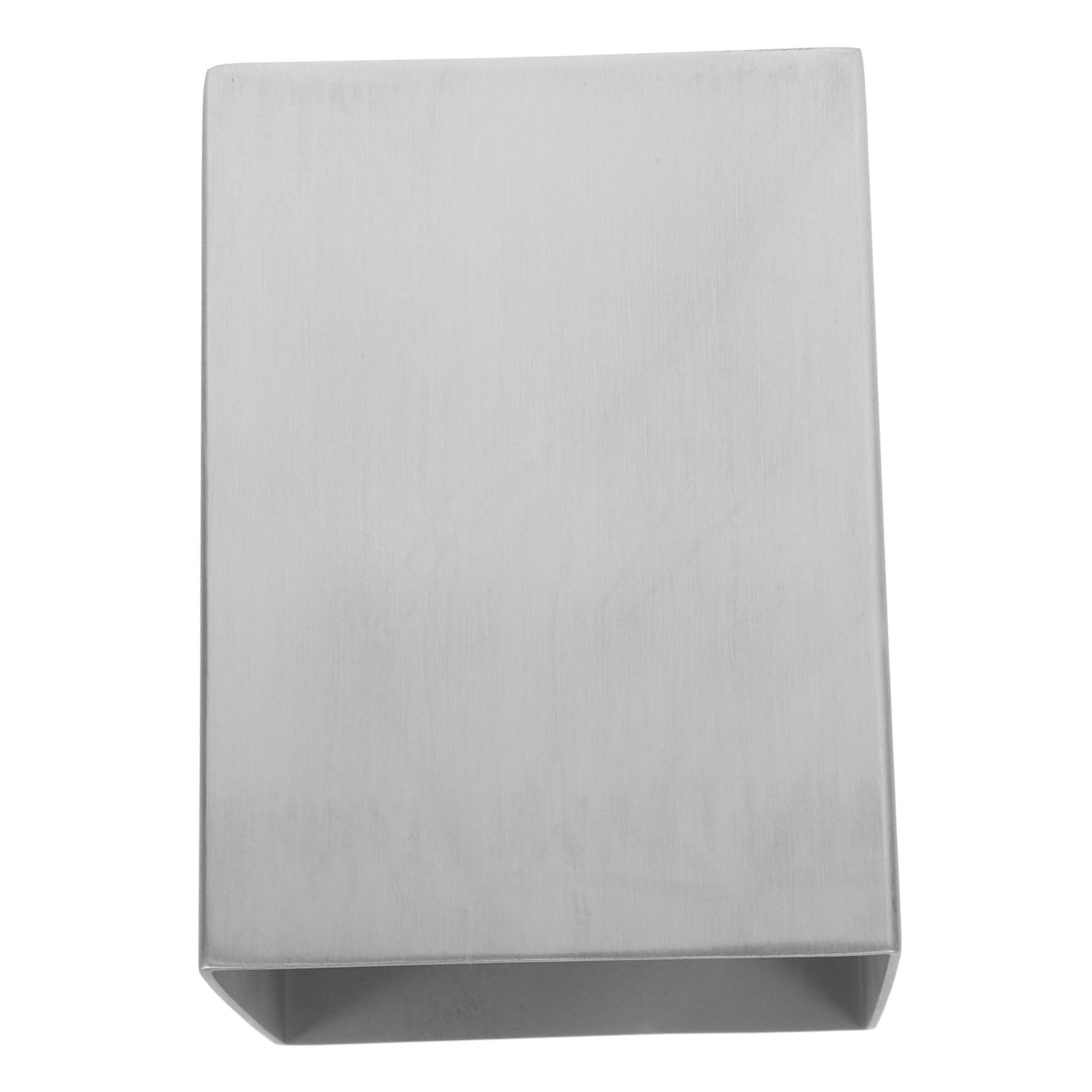 Portapenne Organizer Robusto da Scrivania in Acciaio Inossidabile Argento, Contenitore Multifunzione per Cancelleria e Cosmetici per Ufficio e Casa