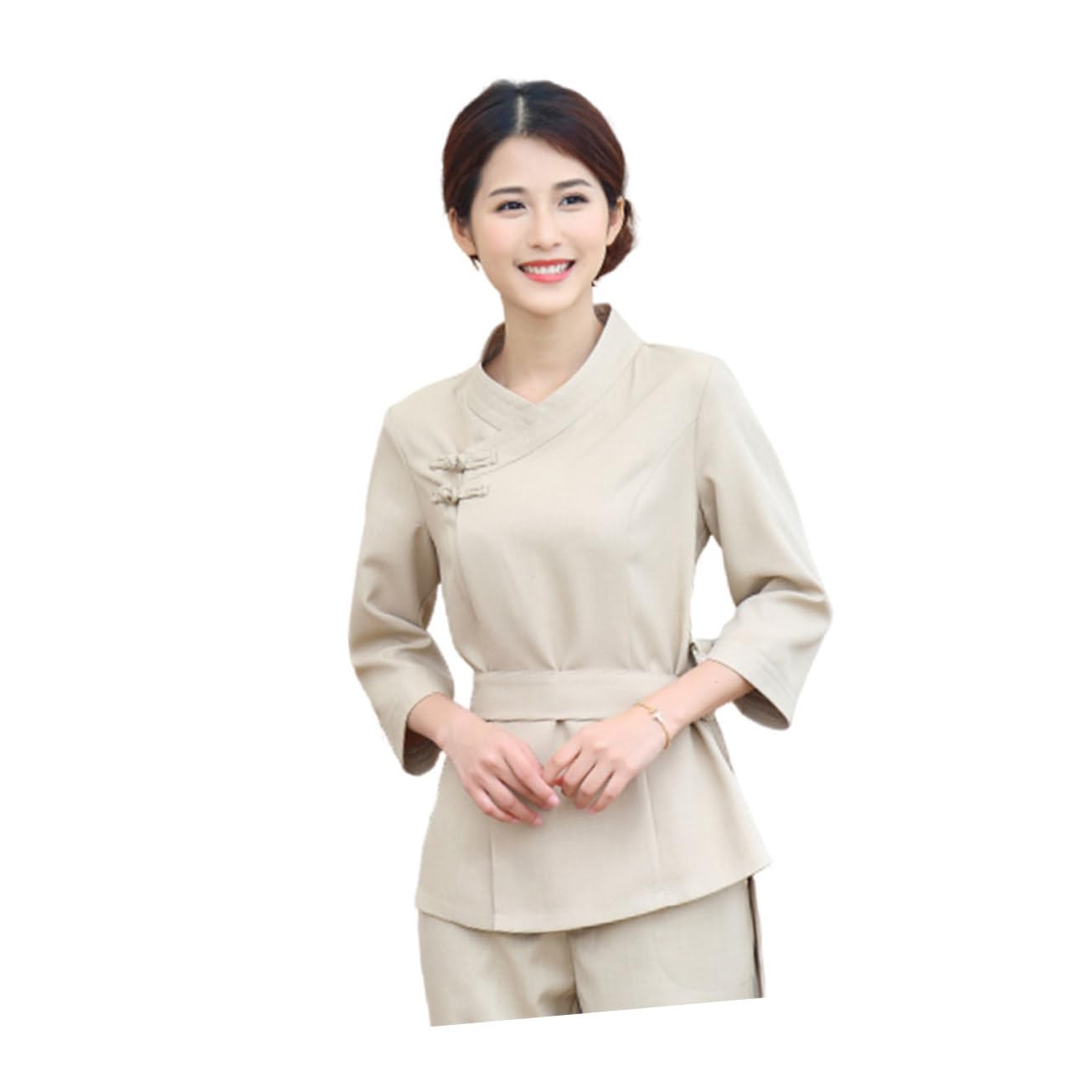 Tecnici Abbigliamento per Spa per Beige Xl e Design e Pratico