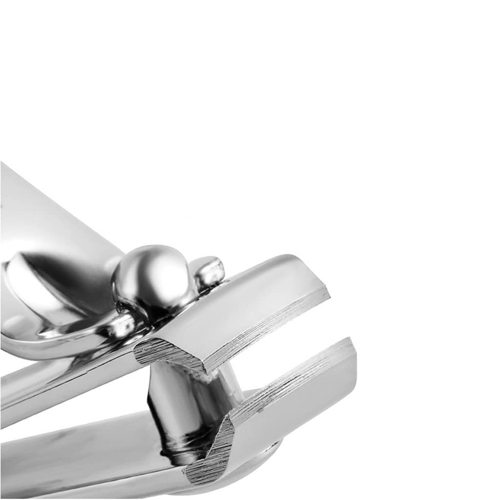 Nagelknipser-Set Eingebaute Nagelfeile Hohe Qualität Nagelschnipper Tragbare Edelstahl Nagelschnipper Set 9-teiliges Set Nagelknipser-Kit(A)