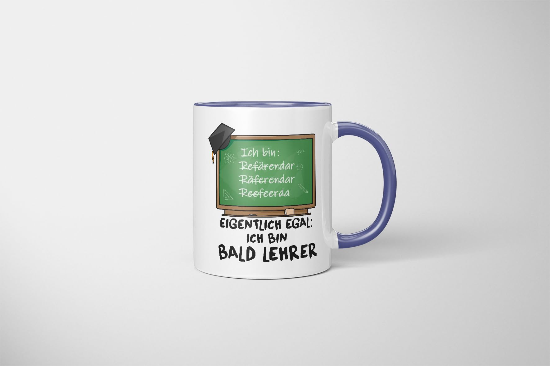 ShirtInStyle Tasse Avec Inscription « Ich Bin Lehrer Weil