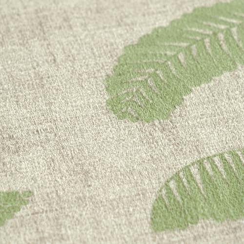 Papier peint métallisé haut de gamme feuilles de palmier beige 791632 - 6
