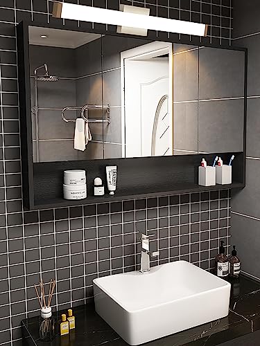 Yhtlaeh 7610 Bathroom Vanity Light Brushed Nickel Square Led 24 Inch 14W 4000K Natural White Light Wall Bar Lighting Fixtures Over Mirror thumb #1