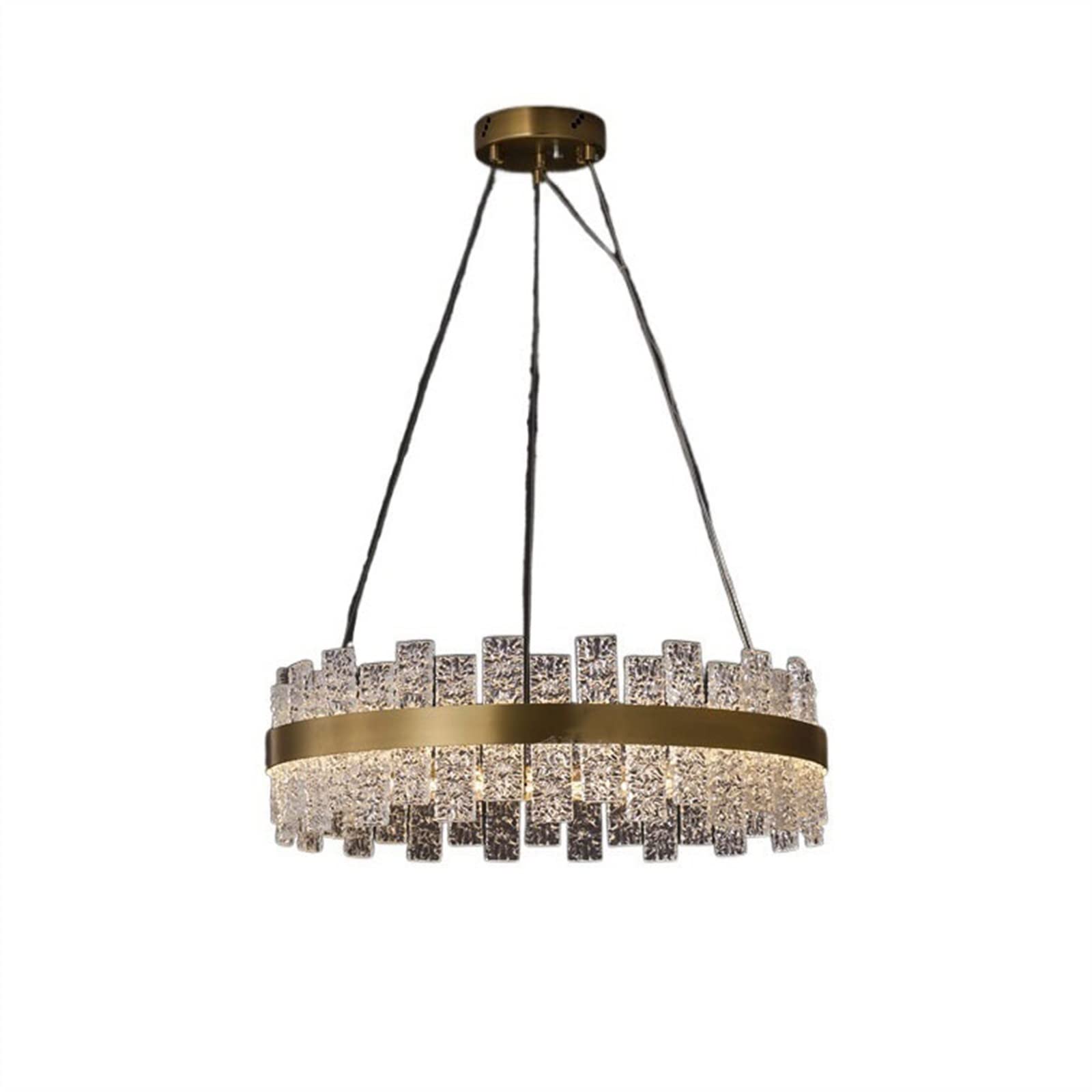 Kp6xlf3gt One Color Hallway Pendant Lights Modern And Fashionable Water Grain Glass Chandeliers Restaurant Bar Lighting Fixtures Luxurious Ceiling Lights