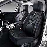 Wertigen Car Seat Covers for Lexus GS350 (2006-2020),Luxurious Leather, Water-Resistant and Abrasion-Resistant,5-Seat Full Set, Seats,Protect and Upgrade Interiors,Airbag Compatible