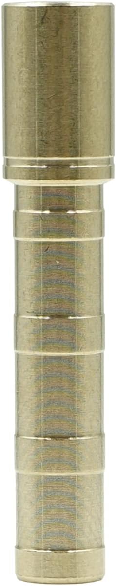 Carbon Express .244 Brass Inserts 50 Grain #2, 12-Pack (50445), Gold