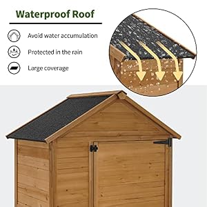 MCombo Large Outdoor Storage Cabinet with 3 Shelves, 80 Inches Tall Outside Storage Shed with Floor, Oversize Garden Shed for Yard Lawn Patio, 1998 MCombo Large Outdoor Storage Cabinet with 3 Shelves 80 Inches Tall Outside Storage Shed with Floor Oversize Garden Shed for Yard Lawn Patio 1998