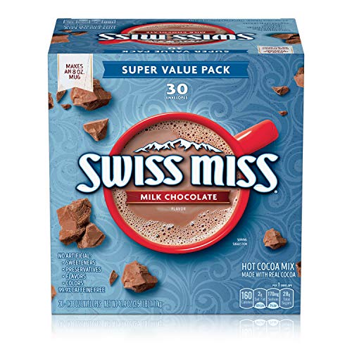 Swiss Miss Milk Chocolate Flavor Hot Cocoa Mix, 41.4 Ounce (Pack Of 8) #TOP4