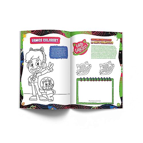 Gato Galáctico em Arte Galáctica