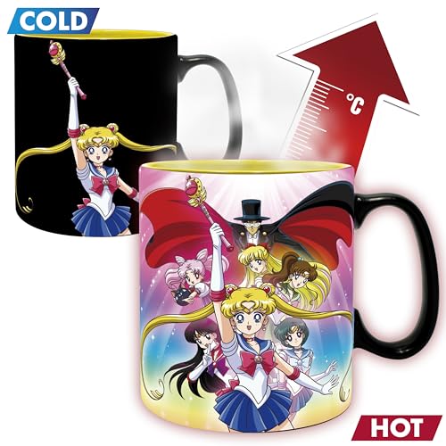 Mug ABYSTYLE Sailor Moon Cambio de Color 460 ml miniatura 2