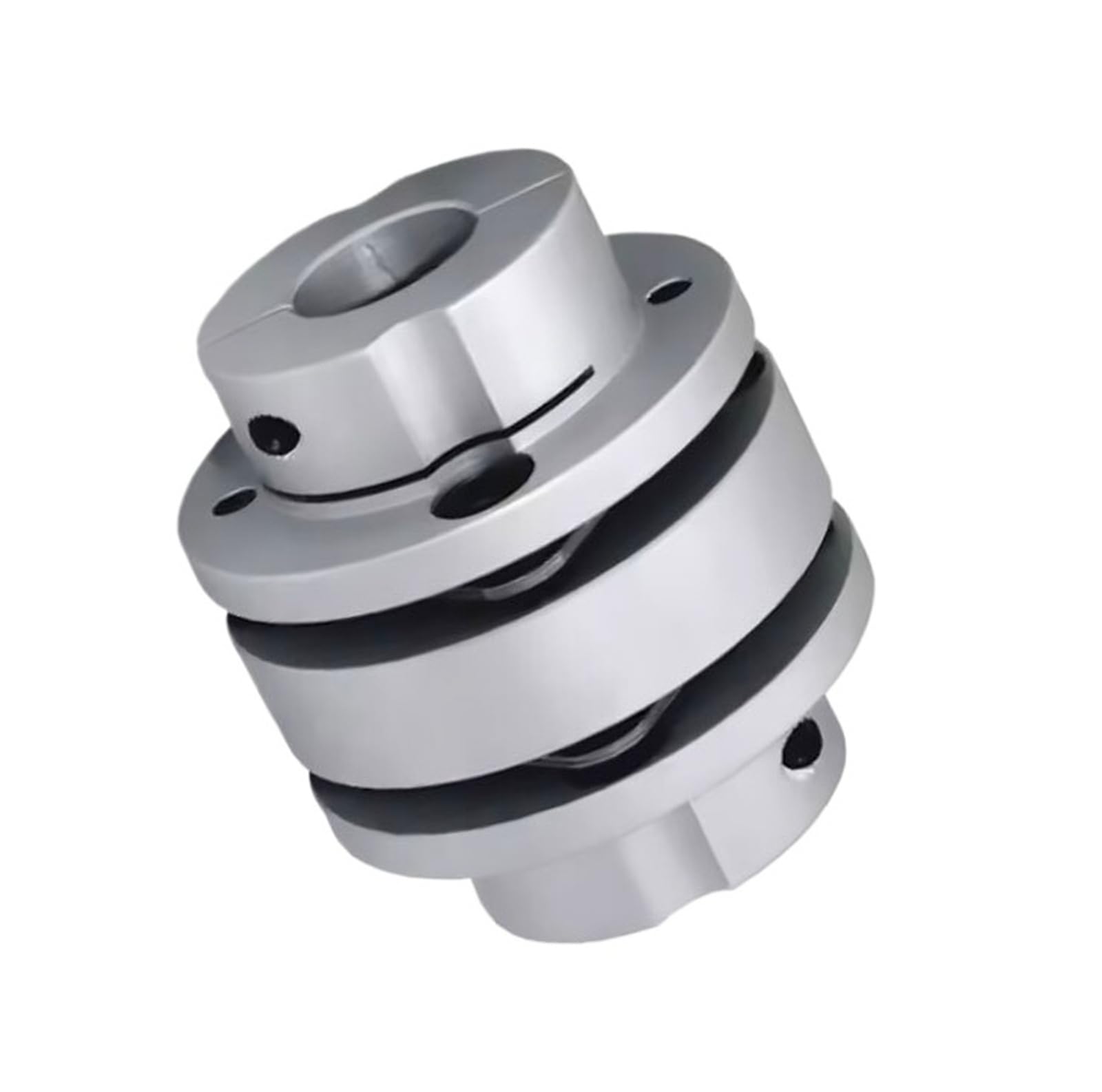 Wqwgtlplvn 10-11Mm 1Pc D40l50 Flange Type Double Diaphragm Coupling High Torque Elastic Coupling(10-11Mm)
