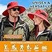 EINSKEY Wide Brim Sun Hat, UPF 50+ UV Protection Waterproof Packable Bucket Hat for Men & Women, Fishing Hiking Beach Garden