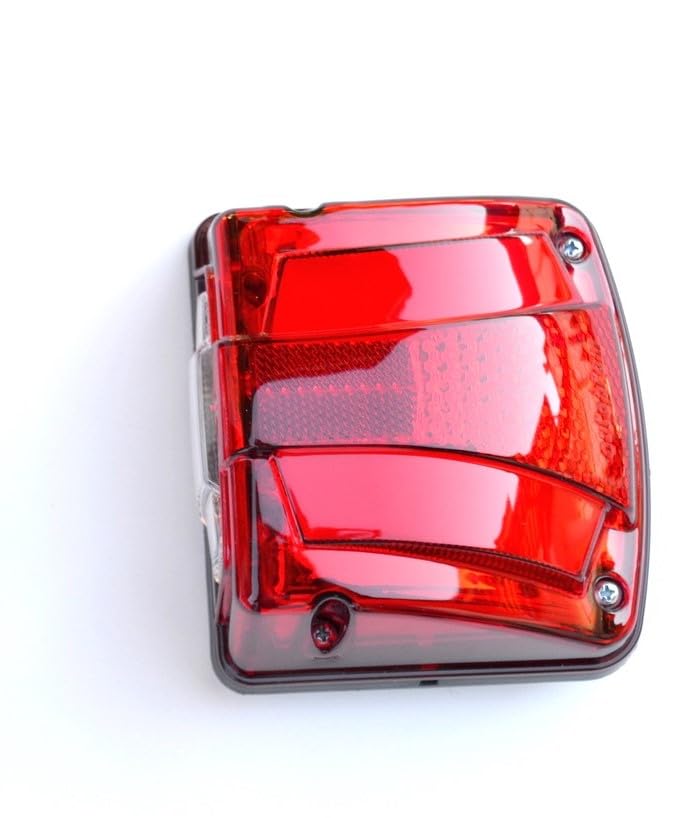 4 X Segnalatore Luce Ingombro 2 Led 12v Rosso Camion Roulotte - Foto 7