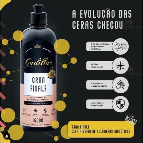 Cera Híbrida Proteção de 7 meses Gran Finale 500g Cadillac