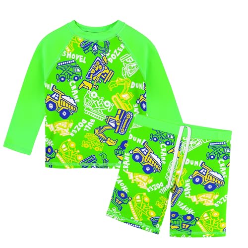 Image of XFGIRLS Baby Boys Swimsuit Toddler Sunsuit UPF 50+ Sun Protection One Piece Beach