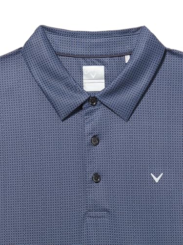 Callaway Men's Chevron Foulard Print Golf Polo, Stretch Seams, Sun Protection (Available in Big & Tall)2