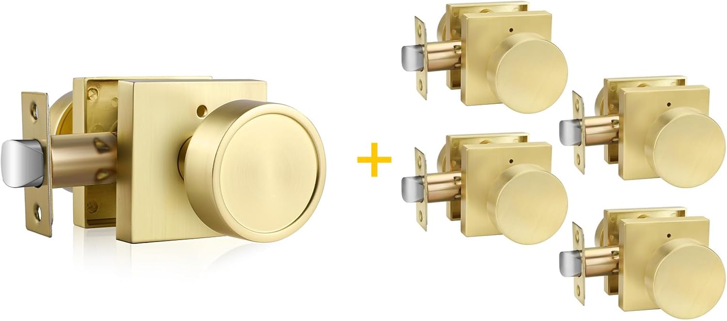 goldenwarm Gold Interior Door Knobs
