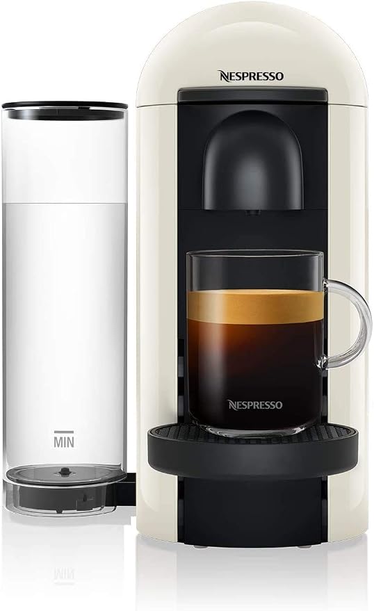 NESPRESSO Cafetera VertuoPlus, Color Blanca (Incluye obsequio de 12  cápsulas de café) : Amazon.com.mx: Hogar y Cocina
