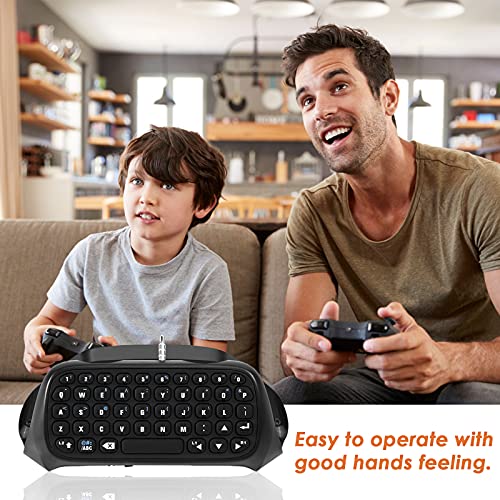 IFCOW Tastiera da Gioco per PS4, Mini Tastiera da