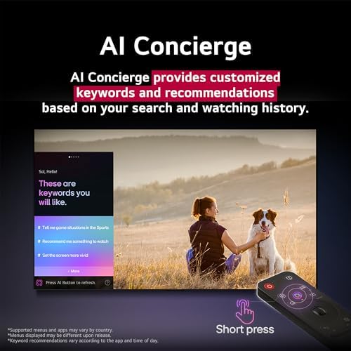 LG 65-Inch QNED85 Mini LED QNED Evo 4K Smart TV - α8 AI Processor 4K Gen 2, Dynamic QNED Colour, Alexa Built-In, 120Hz Refresh Rate, HDMI 2.1, FreeSync, VRR, WebOS 25, Magic Remote (65QNED85AUA, 2025) — view 11