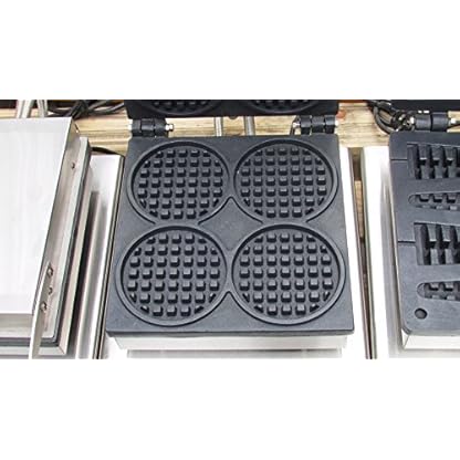 cgoldenwall np-506 4 Commercial rund Waffelautomat Elektrische Waffel Maschine no-stick Belgische Waffel Muffin Baker Waffeleisen Maschine (rund) 220 V/110 V CE Zertifizierung – Bild 6