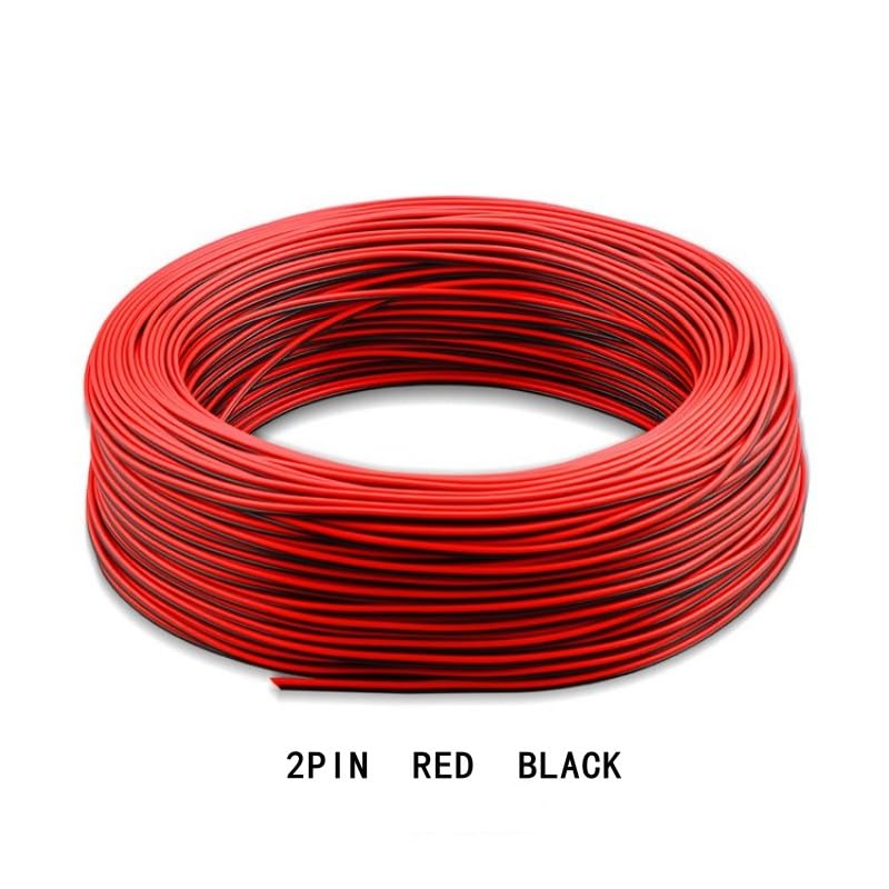 Boicus Wiring Connecting Terminals - 22awg 2pin 3pin 4pin 5pin 6pin Extension Electric Wire 5050 3528 RGB RGBW RGBWW RGBCCT LED Strip Extend Cable Connector - (Style: A, Color: 6Pin, Package: 10M)