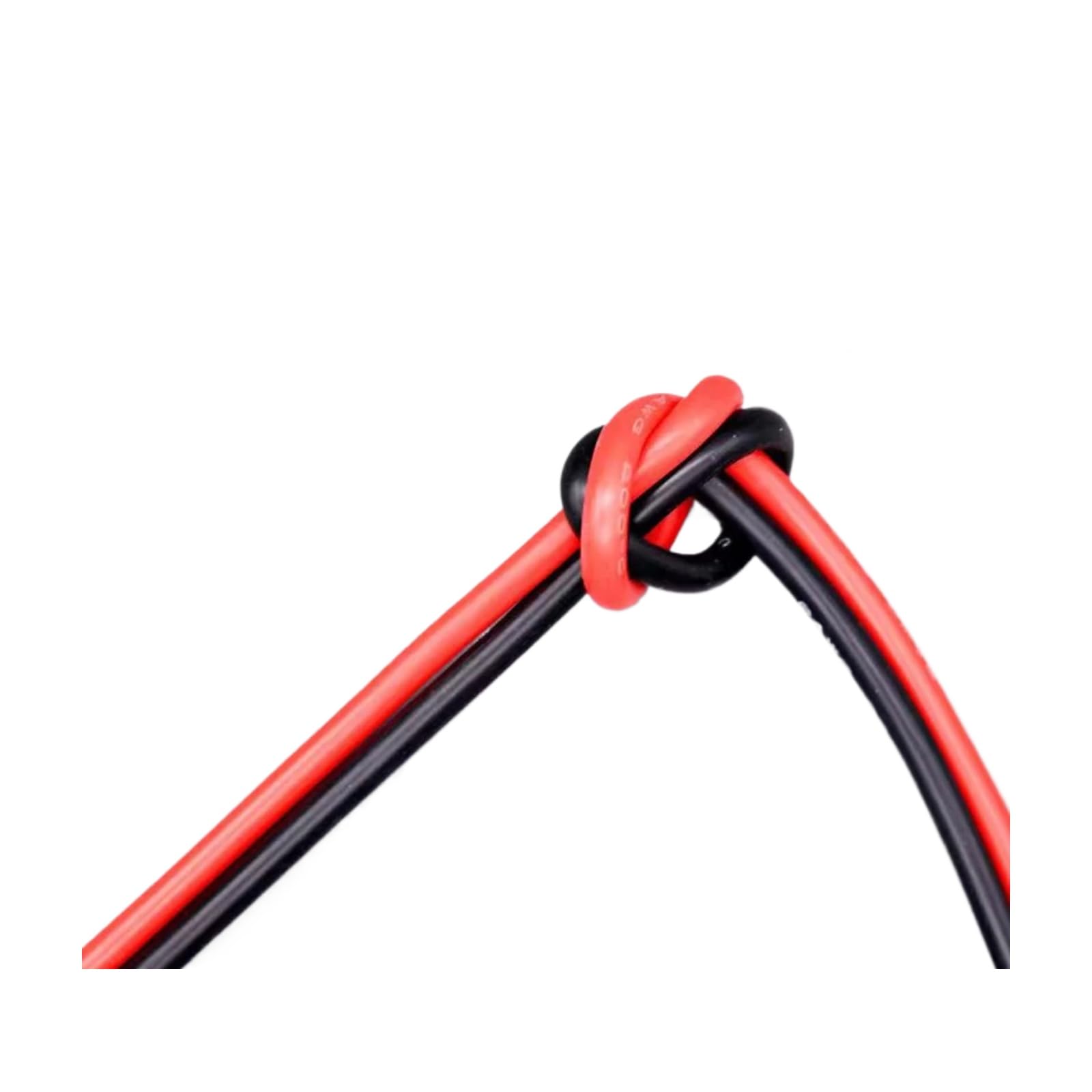 Super morbido 2 bro nero rosso cavo di silicone 28awg 26 24 22 20 18 16 14 12awg 10awg 8awg filo rame resistente(2 Pin black red; 30m; 10 AWG)
