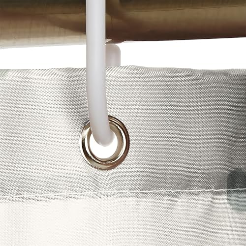 Rideau de douche écureuil 180x200cm lavable en polyester imperméable - 5